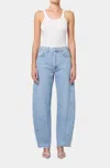 Agolde Luna Pieced Jean In Void In Blue