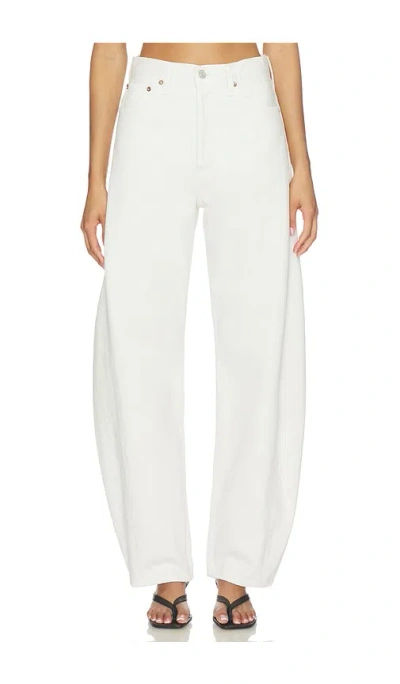 Agolde Luna Pieced Jean In White