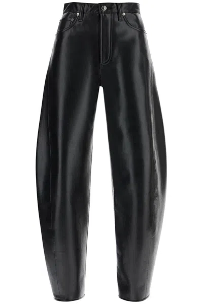 Agolde Luna Barrel Pants In Black