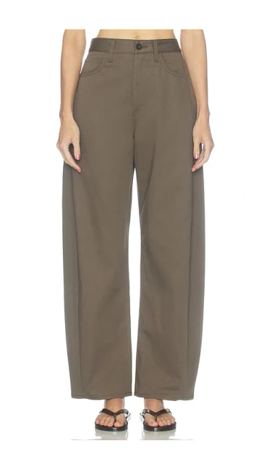 Agolde Luna Trouser In Brown