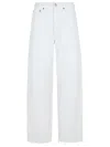 Agolde Ren High Rise Wide Leg Jeans In Tarte In White