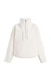 Agolde Lydia Cotton-blend Jacket In White