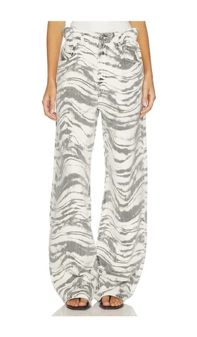 Agolde Lyonne Jeans In Grey