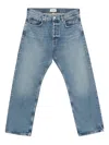 Agolde Magnus Button Jeans In Blue