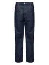 Agolde Magnus Buttoned Jeans In Blue