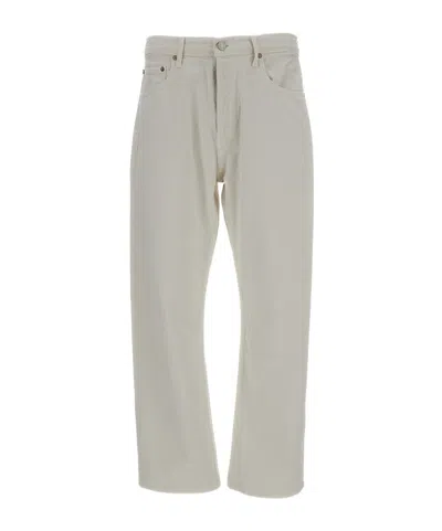 Agolde Magnus Straight-leg Jeans In Neutral