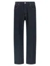 Agolde Magnus Straight-leg Jeans In Black
