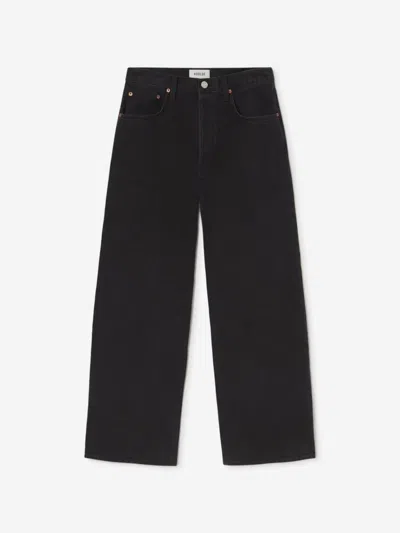 Agolde Magnus Straight Leg Jeans In Black