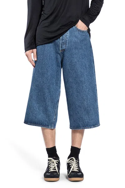 Agolde Man Blue Shorts & Skirts
