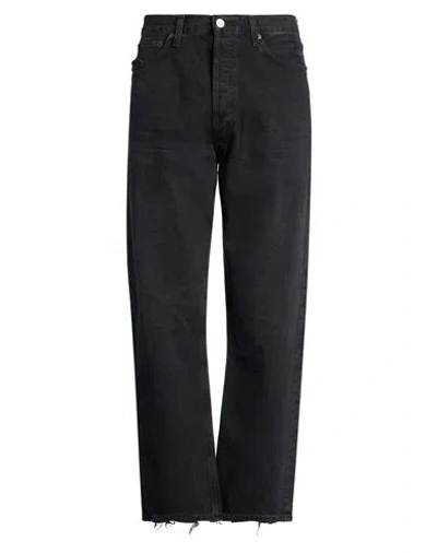 Agolde Man Jeans Black Size 32 Organic Cotton