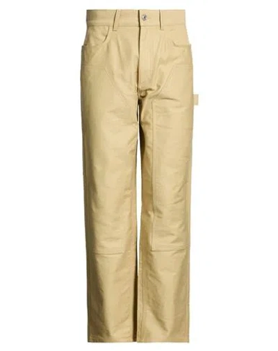 Agolde Man Pants Sand Size 30 Cotton In Neutral