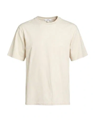 Agolde Man T-shirt Beige Size S Cotton In Neutral