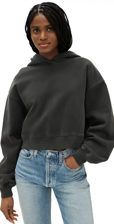 Agolde Mari Cropped Hoodie Marker