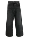 Agolde Fusion Jean In Division In Black