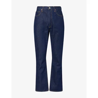 Agolde Mens 90's Straight-leg Denim Jeans Rinse (rinse Ind) In Blue