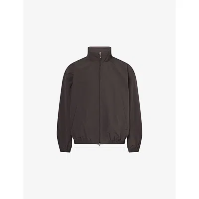 Agolde Mens Flourite (graphite Grey) Marshall Woven Windbreaker Jacket