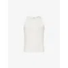 Agolde Mens Powder (pale Grey) Viggo Ribbed Cotton-jersey Tank Top Xl