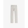 Agolde Washed Straight Jeans In Rain (marbled Med Grey)