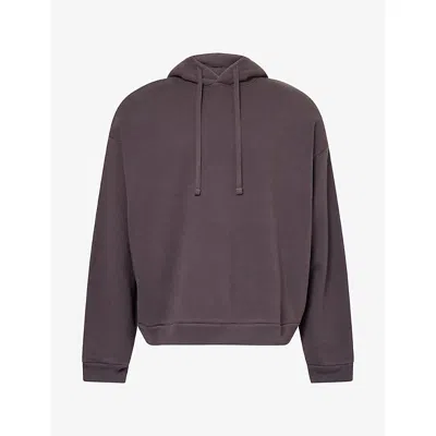 Agolde Mens Salford Jersey Hoody Forge (soft Brown)