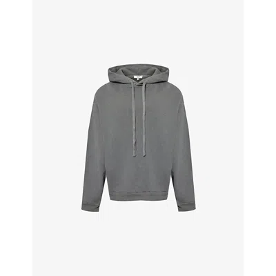 Agolde Gray Salford Hoodie In Strand (md Marble Grey)