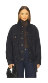 Agolde Merritt Jacket In Blue