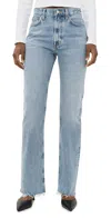 Agolde Blue Lana Jeans In Stage