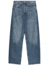 Agolde Mid-rise Cotton-blend Jeans In Blue