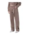 Agolde Mid-rise Denim Trousers In Brown