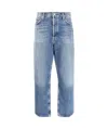 Agolde Curtis Jeans In Turmoil In Blue