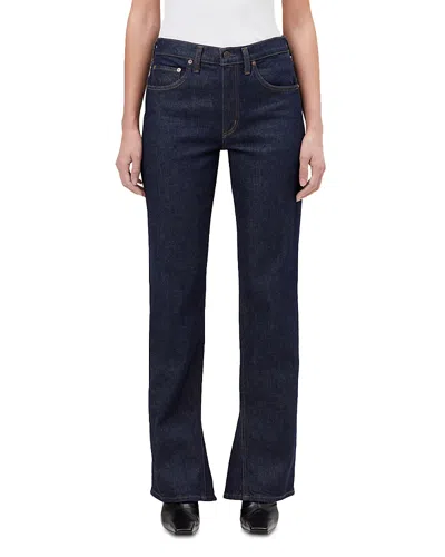 Agolde Mid Rise Kick Boot Jeans In Reissue In Black