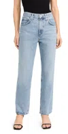Agolde Valen Mid Rise Vintage Straight Jeans Harmonic In Harmonic