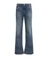 Agolde Kick Boot Bootcut Jeans In Multi
