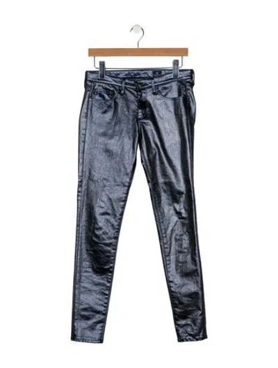 Pre-owned Agolde Mid-rise Skinny Leg Jeans
