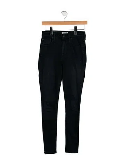 Pre-owned Agolde Mid-rise Skinny Leg Jeans In Blue