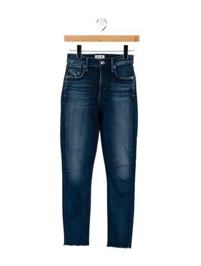 Pre-owned Agolde Mid-rise Skinny Leg Jeans In Blue