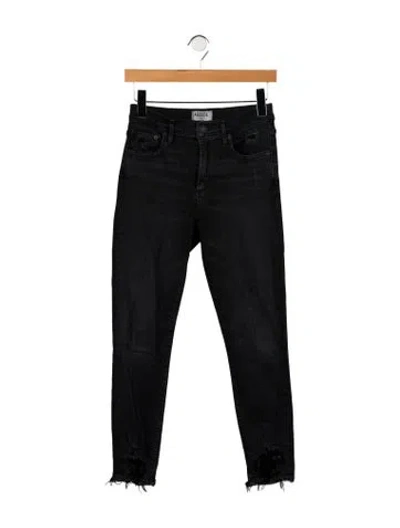 Pre-owned Agolde Mid-rise Skinny Leg Jeans In Blue