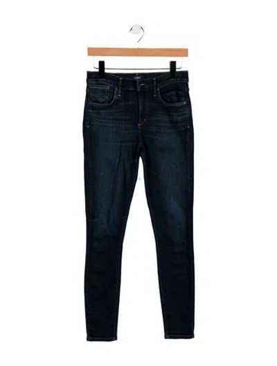 Pre-owned Agolde Mid-rise Skinny Leg Jeans In Blue