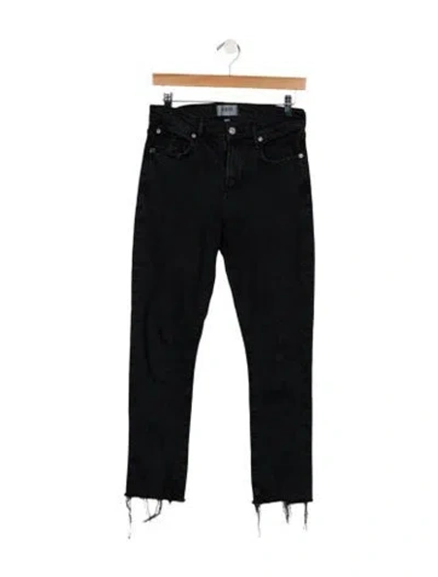 Pre-owned Agolde Mid-rise Skinny Leg Jeans In Blue