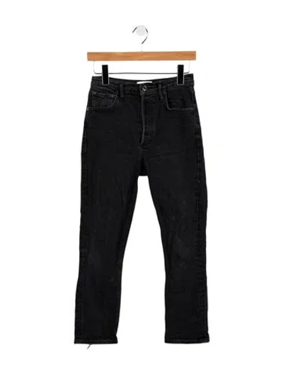 Pre-owned Agolde Mid-rise Skinny Leg Jeans In Multi