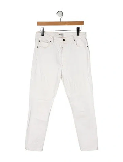 Pre-owned Agolde Mid-rise Skinny Leg Jeans In Multi
