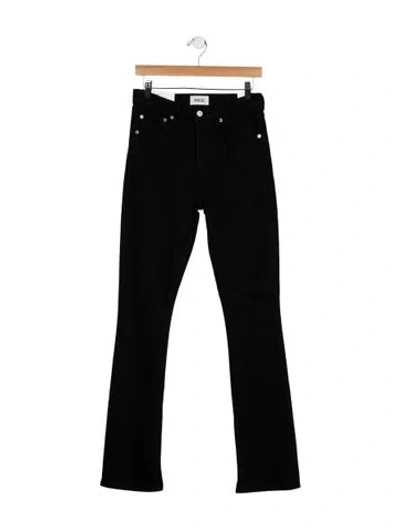 Pre-owned Agolde Mid-rise Straight Leg Jeans W/ Tags In Black