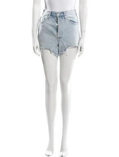 Pre-owned Agolde Mini Shorts In Blue