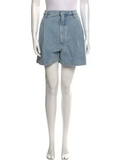 Pre-owned Agolde Mini Shorts In Blue