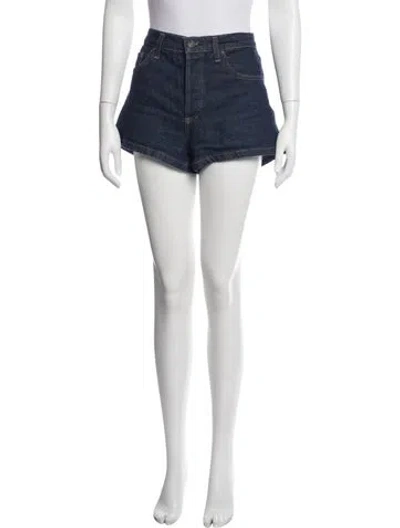 Pre-owned Agolde Mini Shorts In Blue