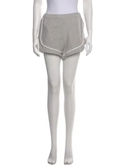Pre-owned Agolde Mini Shorts In Gray