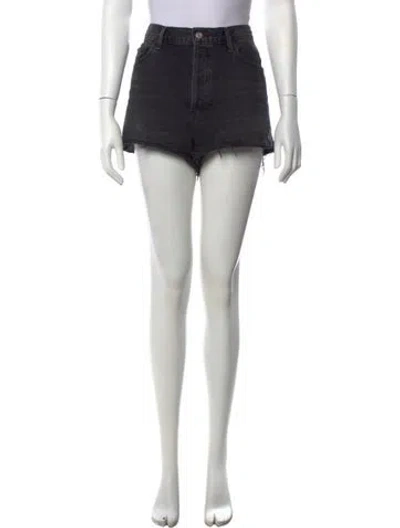 Pre-owned Agolde Mini Shorts In Grey