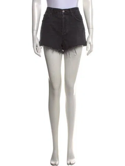 Pre-owned Agolde Mini Shorts In Grey