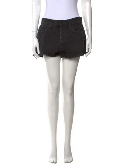 Pre-owned Agolde Mini Shorts In Grey