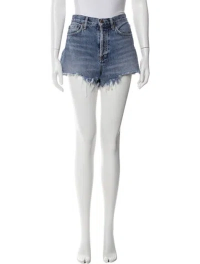 Pre-owned Agolde Mini Shorts In Multi
