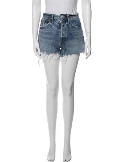 Pre-owned Agolde Mini Shorts In Multi